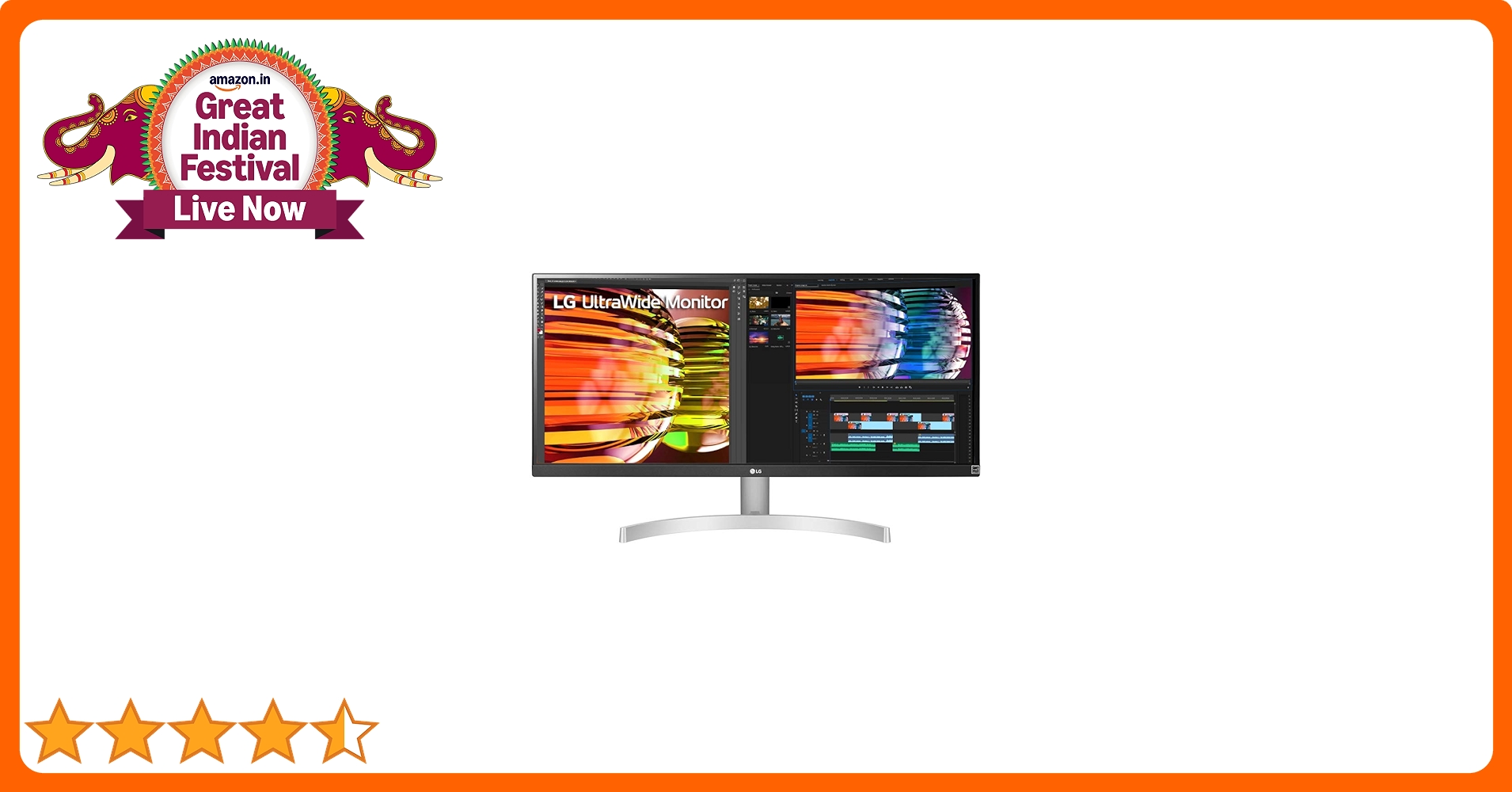 LG Ultrawide 29Wn600 29 Inches (73 Cm) Lcd Wfhd 2560 X 1080